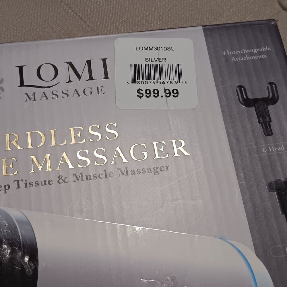 Lomi Cordless Muscle Massager / Deep tissue & Muscle Massager - Picture 4 of 4
